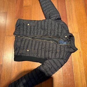 U.S. Polo Assn. Black Quilted Jacket